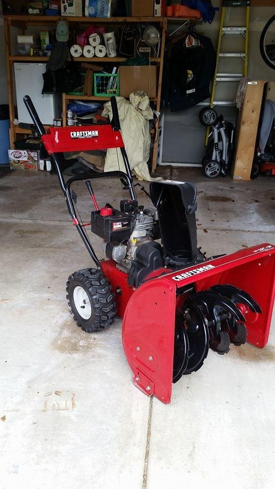 Change spark plug, change oil, lube drive shaft, lube axles, lube augers, 1 pull start...LET IT SNOW!