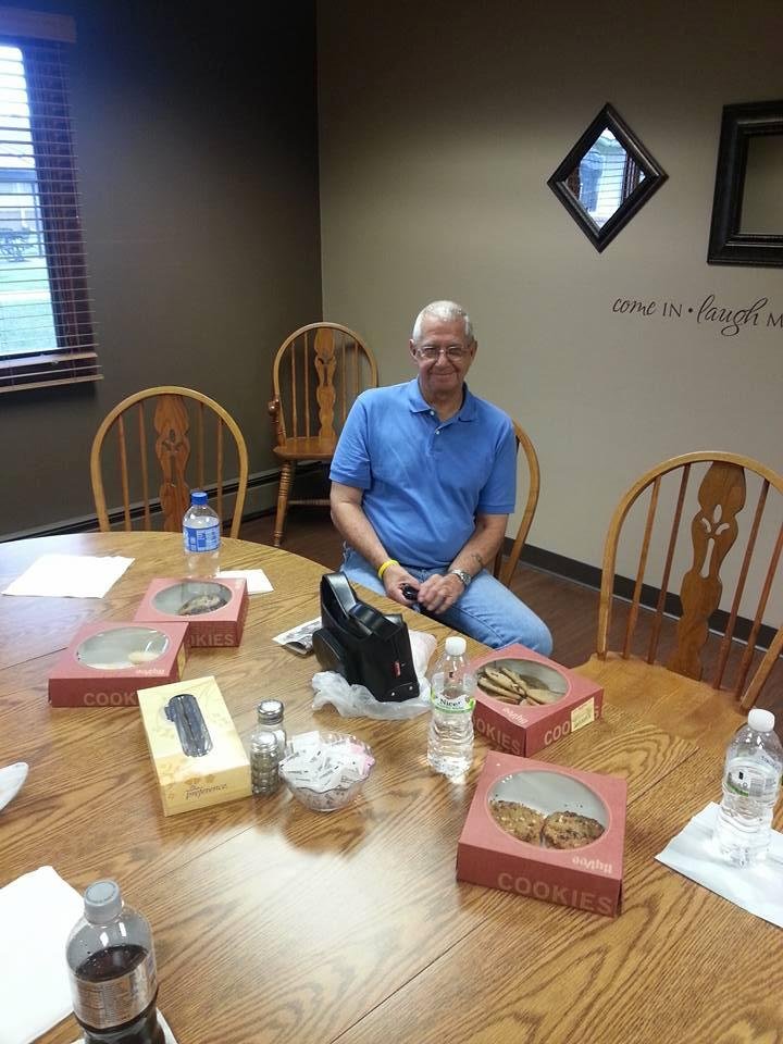 Dick was also with us.