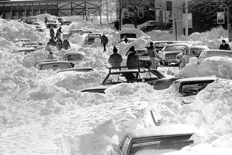 The very first day on the job at TNJ (Transport of NJ), this is what I had to deal with. I actually could not get home the first day, as the roads were closed, so I spent the night at the garage. And yes, I got in 4 hours