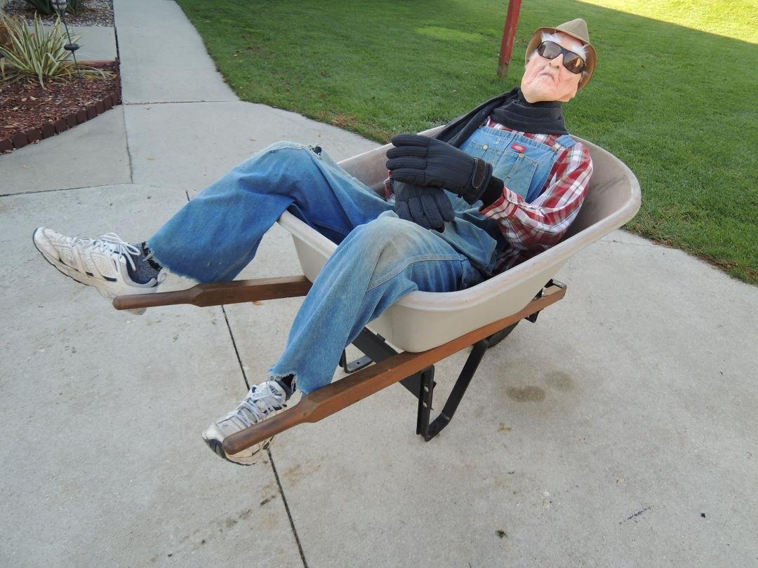 Granpa just got his new wheelchair with Obamacare !
