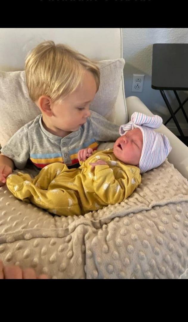I think Mason wants to keep her. In love with these two so very much. Blessed to be their Nani 💞💞