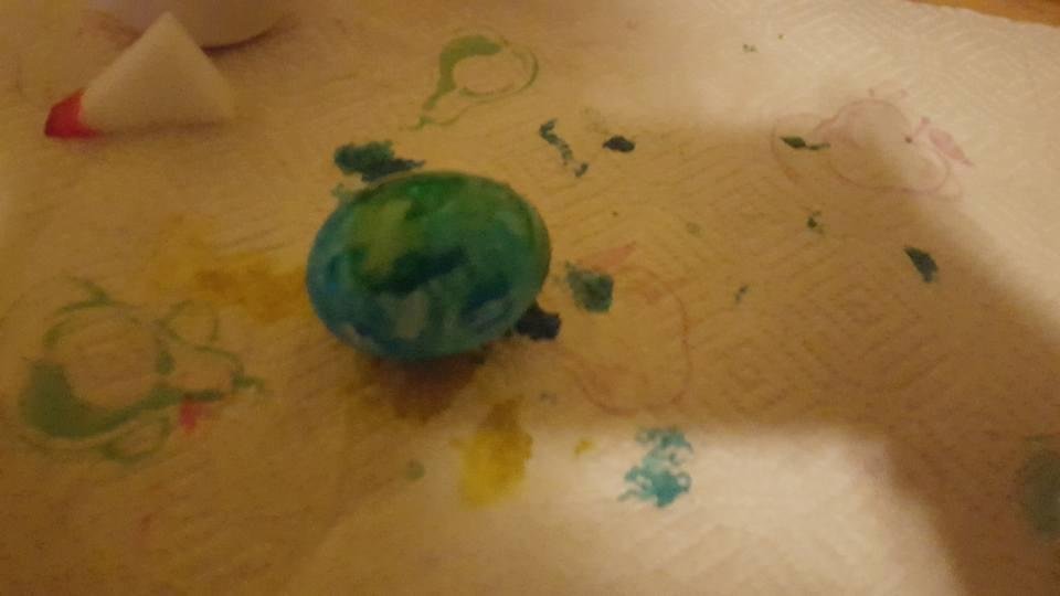 CJ's creation, planet Earth easter egg.