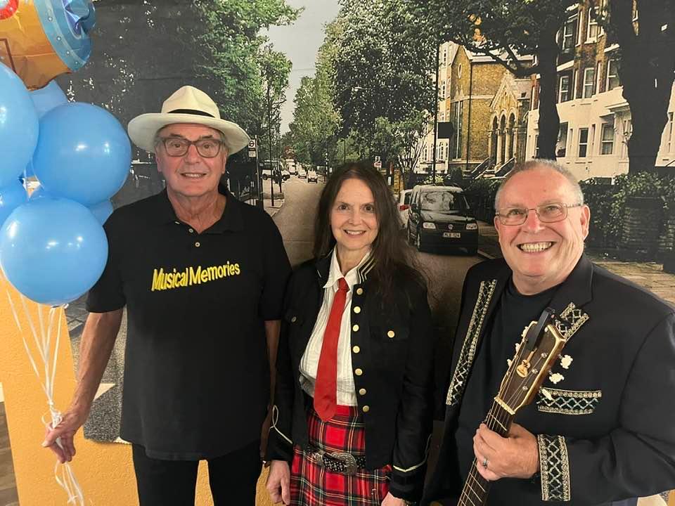 Musical Memories gig at the Victorian with Lizzie and Rick! A full Beatles set!