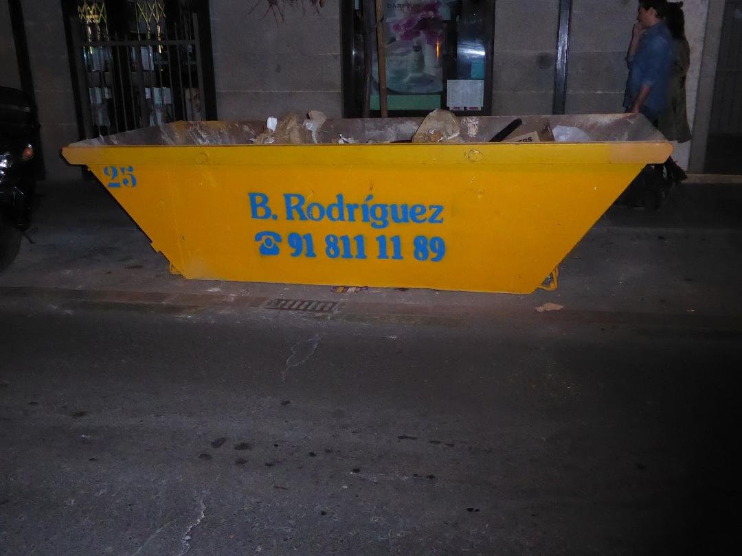 Bryan Rodriguez  This was across from the front door of our hotel in Madrid and made me think of you.
