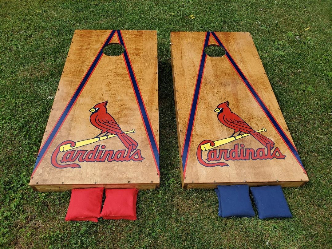Hand painted Cornhole Boards complete with set of bags.
$175