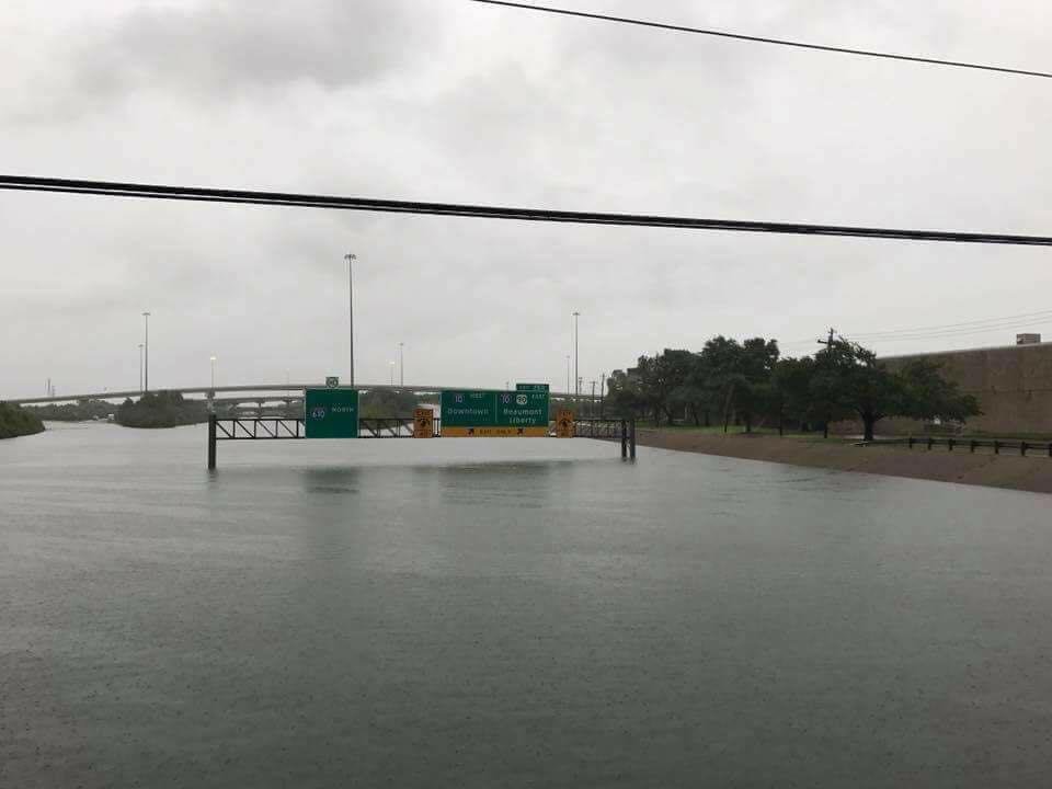 I drive under these signs to go to work. And so do a lot of 18 wheelers and oversize Loads... so you can imagine just how deep that water really is!