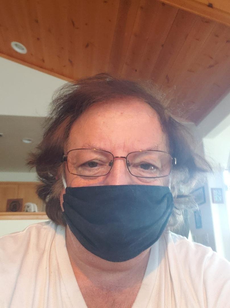 The new mask look...Early Morning Tom