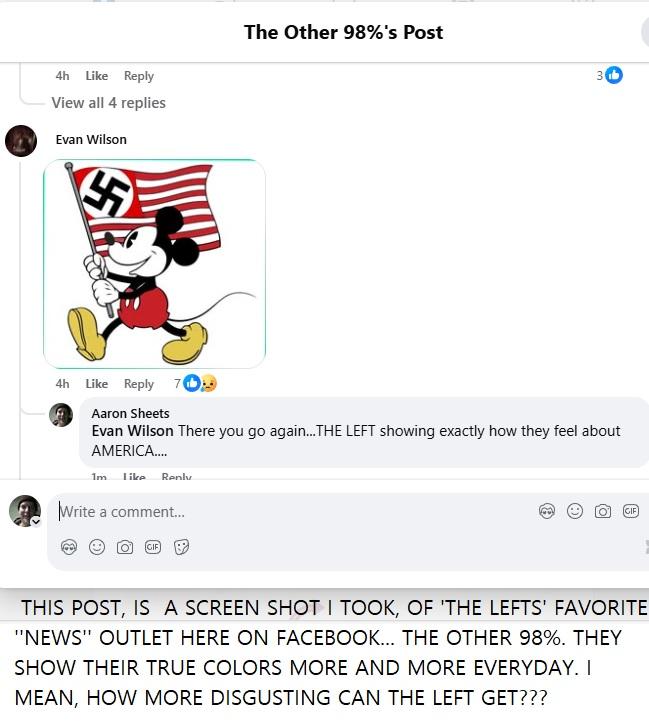 And the Left, just cannot help themselves!