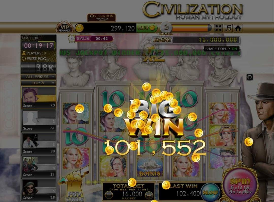 richard michael's album, Civilization Slots Casino Photos