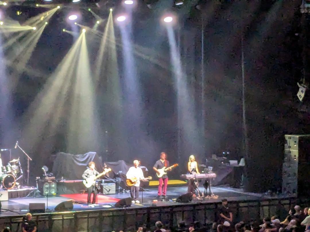 Yacht Rock Revue at Foxwoods. Ambrosia and Elliot Lurie from Looking Glass performing Brandy. Waiting on Christopher Cross next.