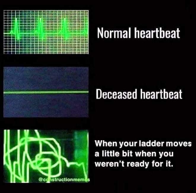 I can attest to this. Last week I was removing cameras from our second story eve and the wind came up. I hate ladders.