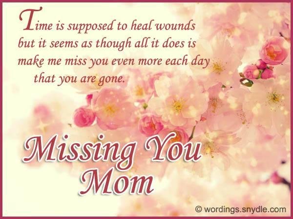 33 yrs ago Mom died I have thought and miss her everyday.
