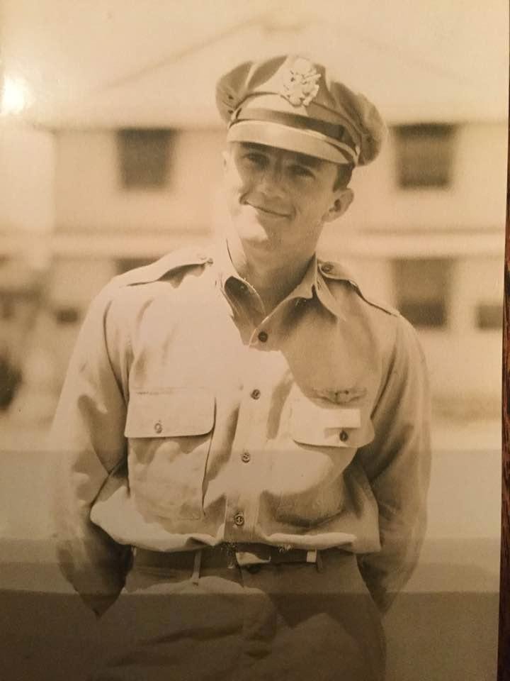 My Dad, Robert Wells 1942. Just won his wings in the Army Air Corps. He was sent the South Pacific as a fighter pilot. Was awarded three air medals, the Distinguished Flying Cross and the Purple Heart. Happy Veterans Day Da