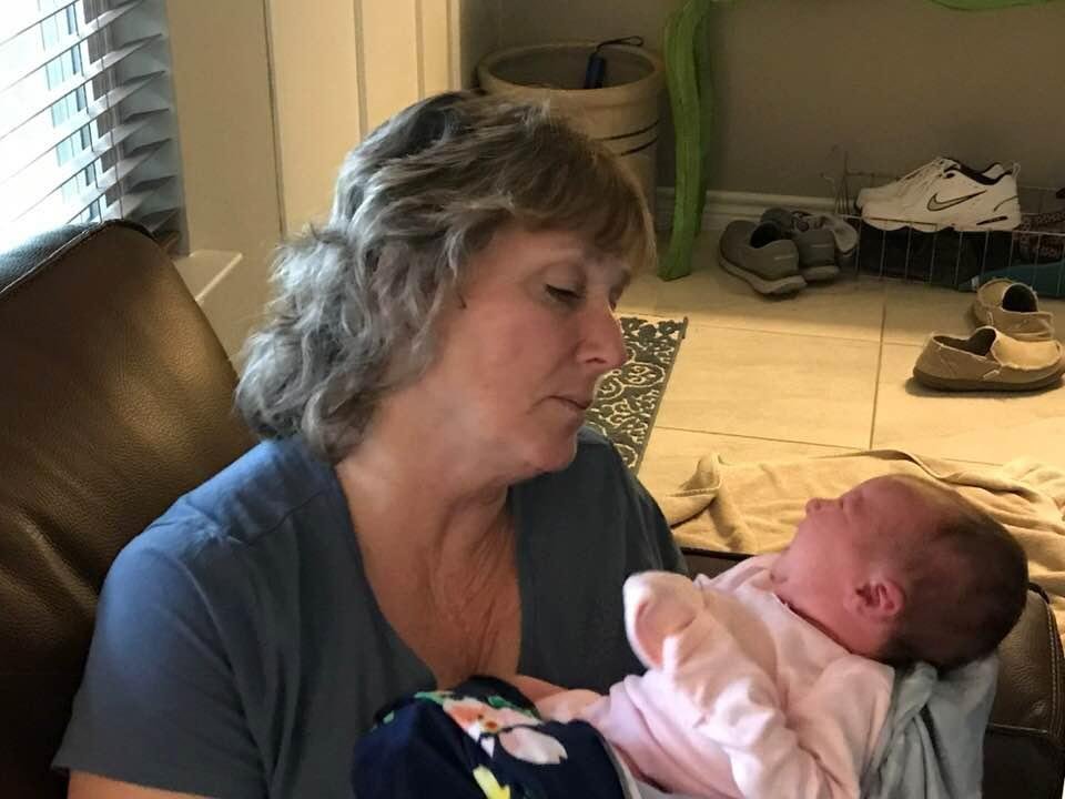 Grandma and our Miss. Hadley!!!