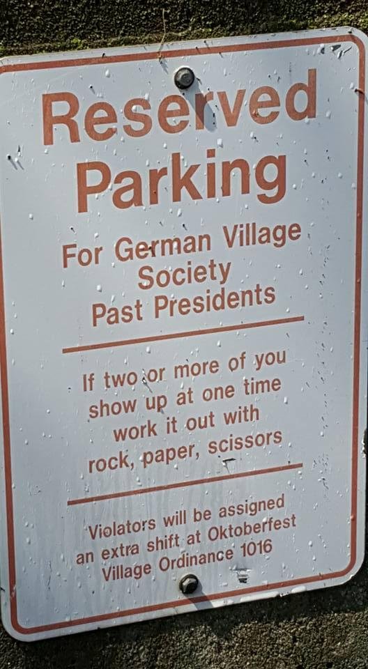 German Villagers know how to resolve conflict.