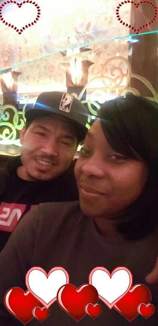 Me and wifey out and about.....