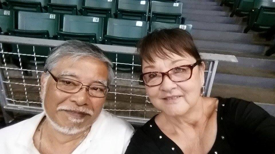 Waiting for UH/Long Beach basketball game to start! Great seats!