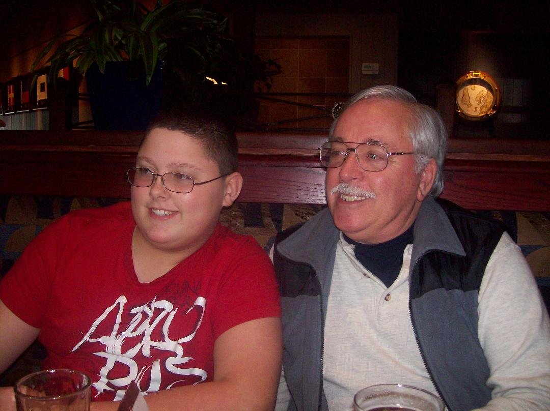 Thanks to all for the 70th Birthday wishes. This is my great-nephew Damon Miller and I at Red Lobster. We share the same birthday week which always falls during LOBSTER-FEST so it has become a tradition of over-indulging