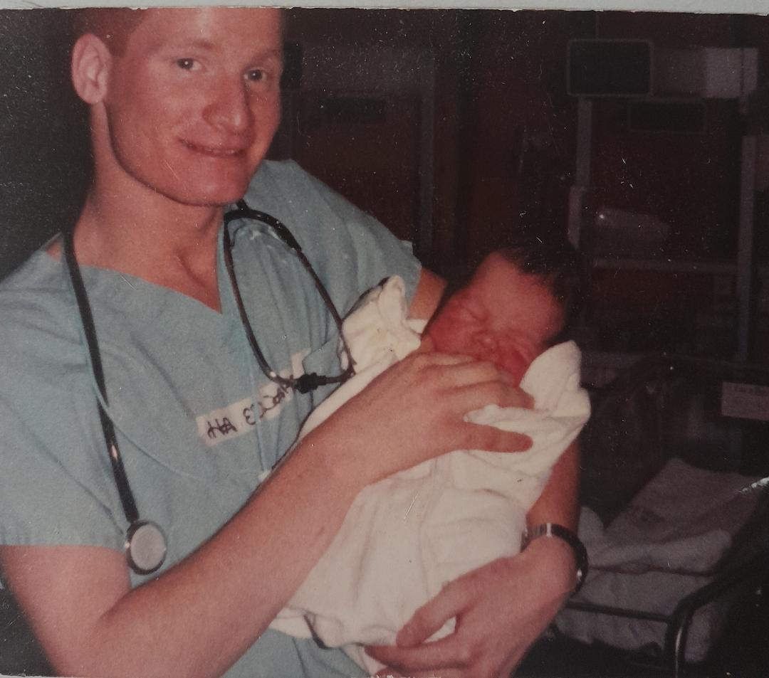 Camp Lejuene Naval Hospital in Jacksonville, NC. 1989. 21 yrs old. 😁 The baby 10lbs Marva Maldonaldo.