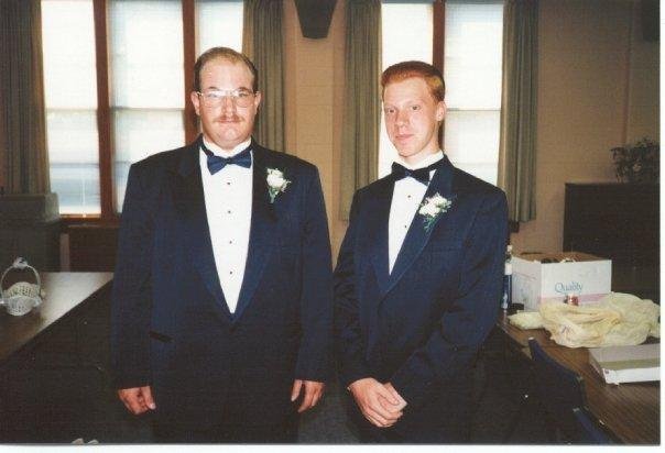 Joyce's 2 sons, Brian and Michael(Rusty)