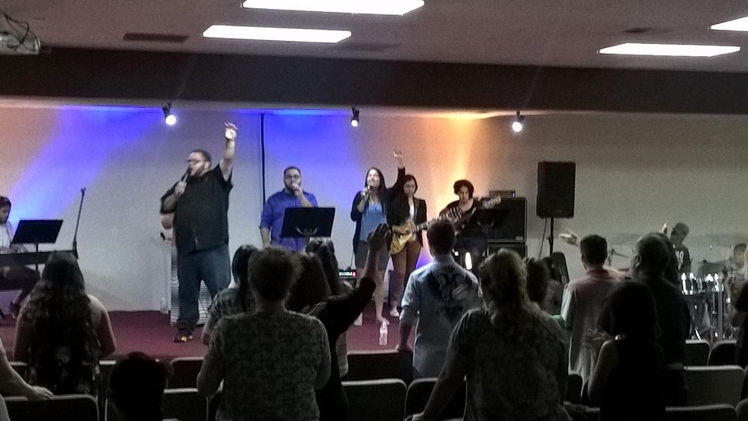 Worshipping this morning @ CDC