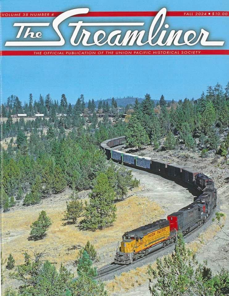 I received an early Christmas present in the mail yesterday. A photo I took in Modoc County, California during October 1988 was selected for the cover of the Union Pacific Historical Society’s quarterly magazine “The Stream
