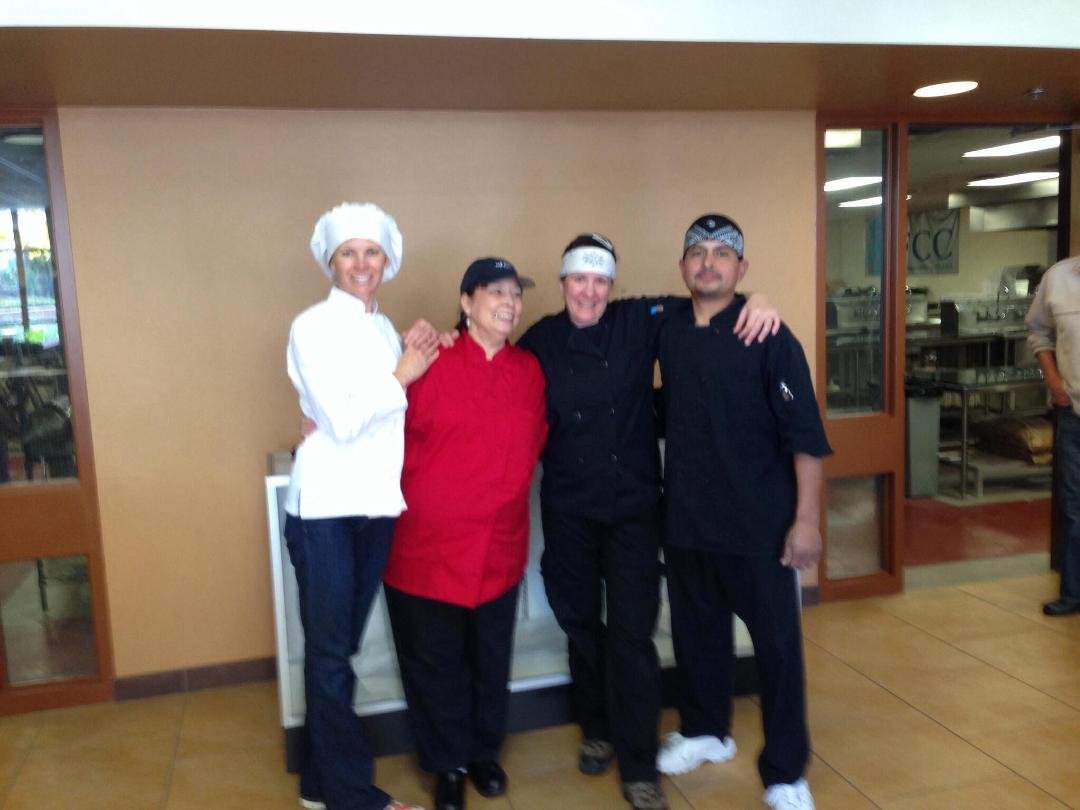 My culinary arts team took first place in our ""Black Box" competition today! There were five teams, and we didn't know what country we would get. When we opened our box, we saw the flavors of.....Mexico! I'll post our menu