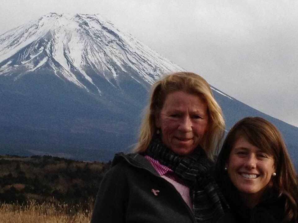 Look where we were 5 yrs ago... photo shoot at Mt Fuji!