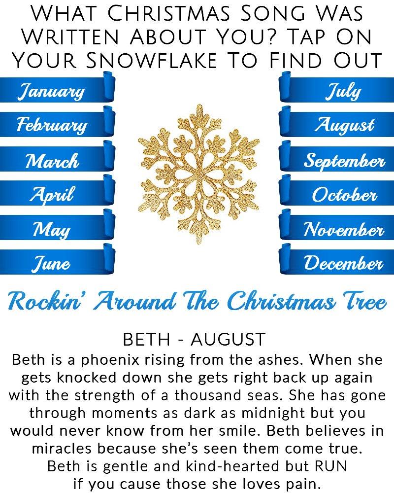 Actually, Away in a Manger is one of my most favorites. BUT, Rockin around the Christmas tree is fun!!!!!