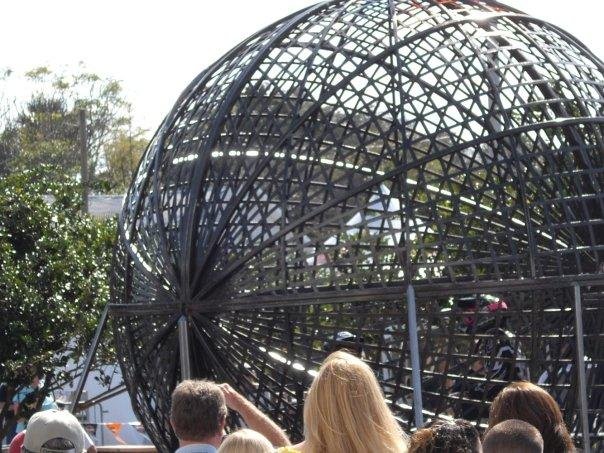 I the cage.