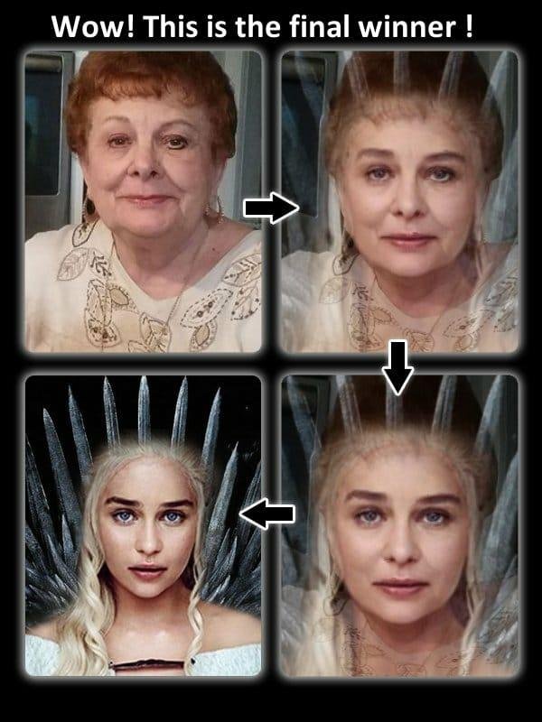 It made me look years younger