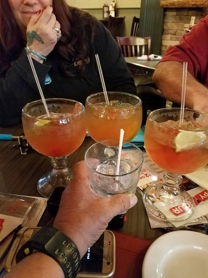 So im the one wearing the Trump hat and this is the size of MY DRINK,,, WTH....