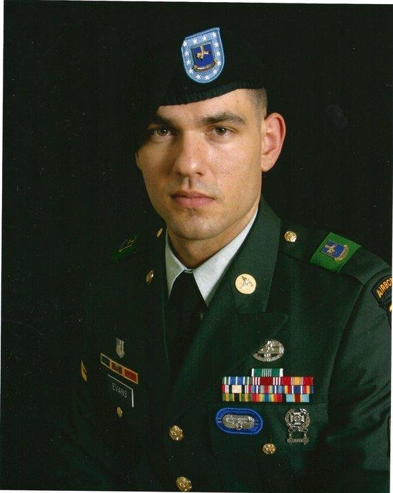 Hooyah. Jason in Class A's while in 101st Airborne 2008.