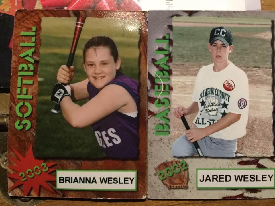 Jared Wesley Brianna Wesley look what Cheryl found while going through some things. Just a couple of studs!
