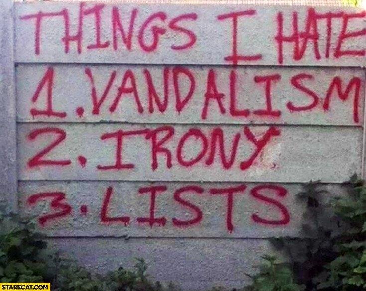 Just saying!