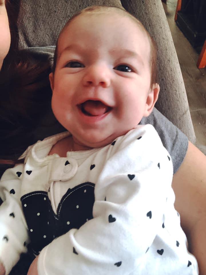 My beautiful great granddaughter is 2 months old today.