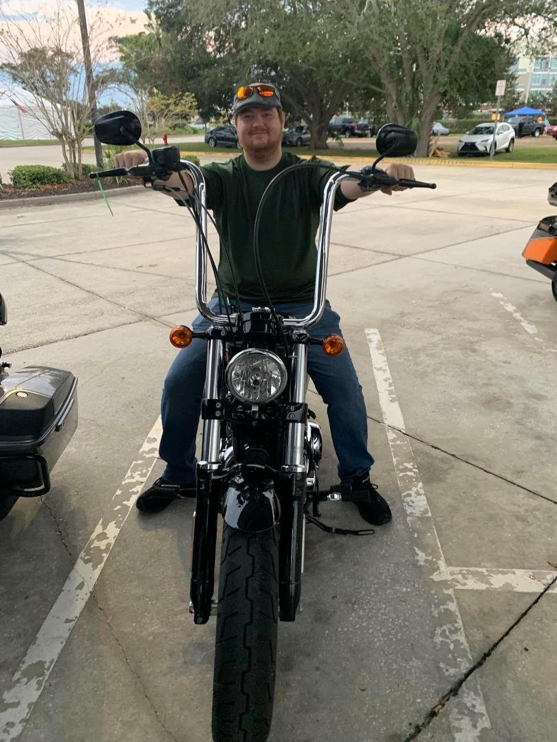Always great day when you help a new rider start to live their dream.