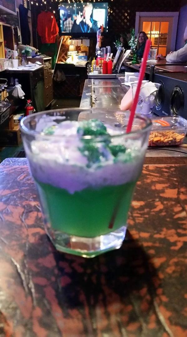 Come out to Willoughby by the Bay and enjoy a Shamrock Shooter!