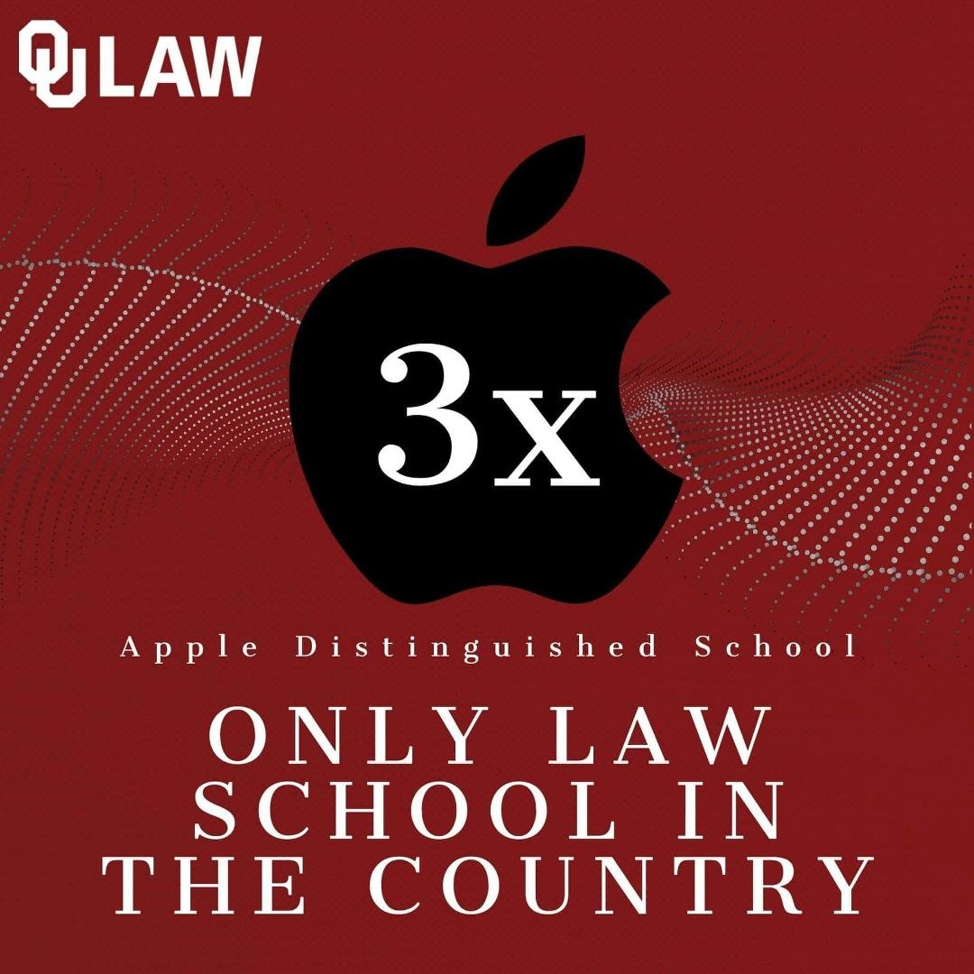 Congratulations to OU School of Law on this prestigious award.