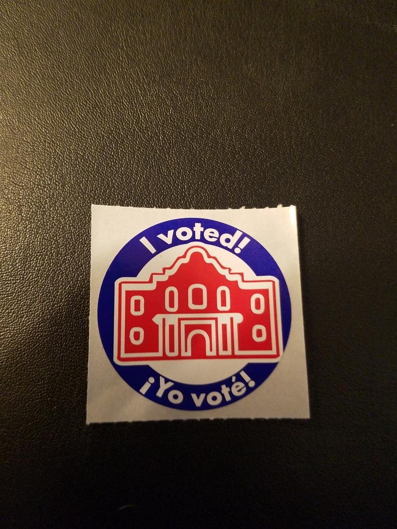 Glad my wife, daughter, and I all early voted today!!