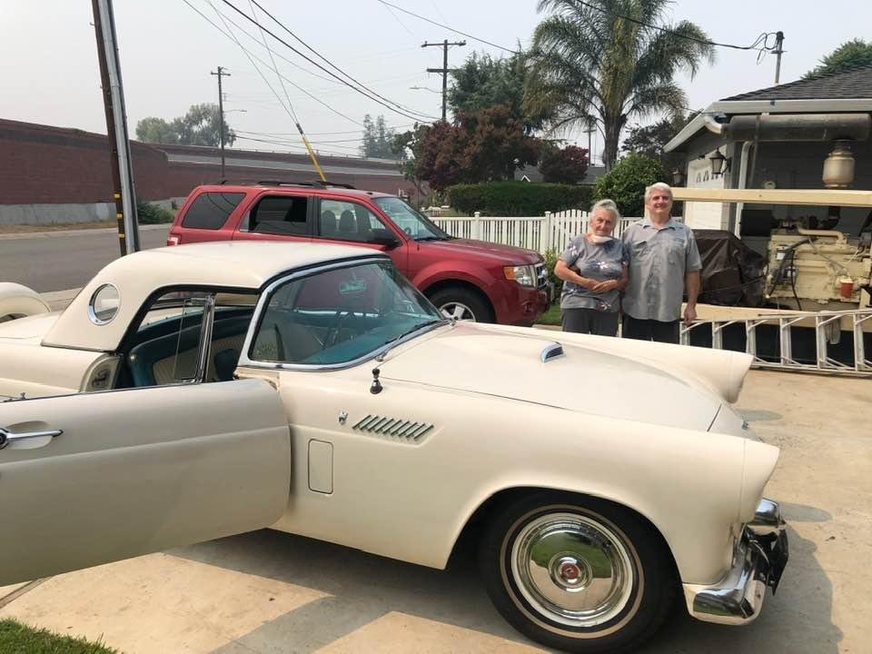 The t bird is done. Time to send it home. She bought this car when I was 5