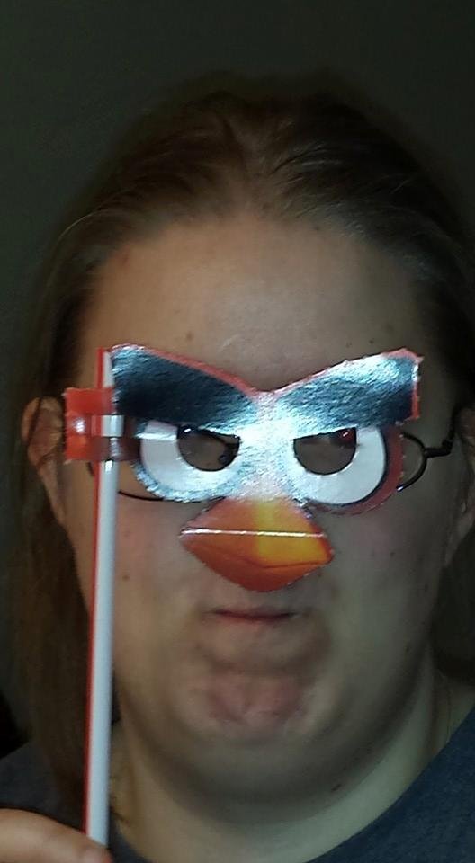 Amanda is an Angry Bird