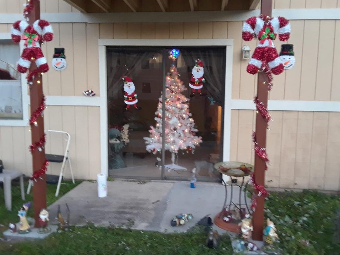 My Christmas tree and decorations