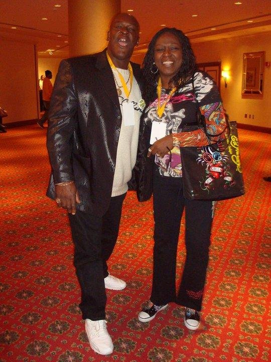 My sponsee Treatsie and my friend Jarvis McLittle at the 2009 Convention. R.I.P. Jarvis, you were a good friend!!!