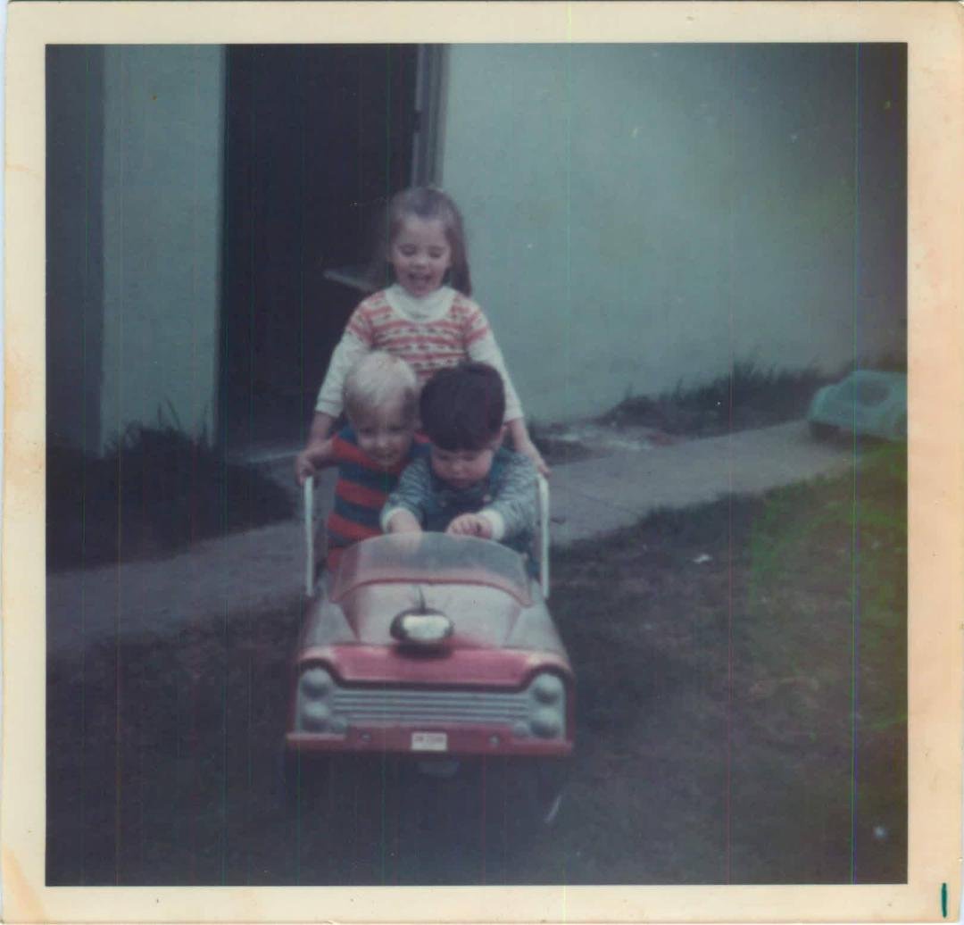 Happy Birthday Scott. I guess you and Billy didn't become firemen!!