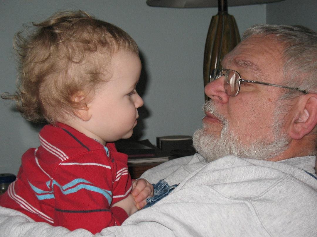 A heart to heart chat with Colten and Poppa
