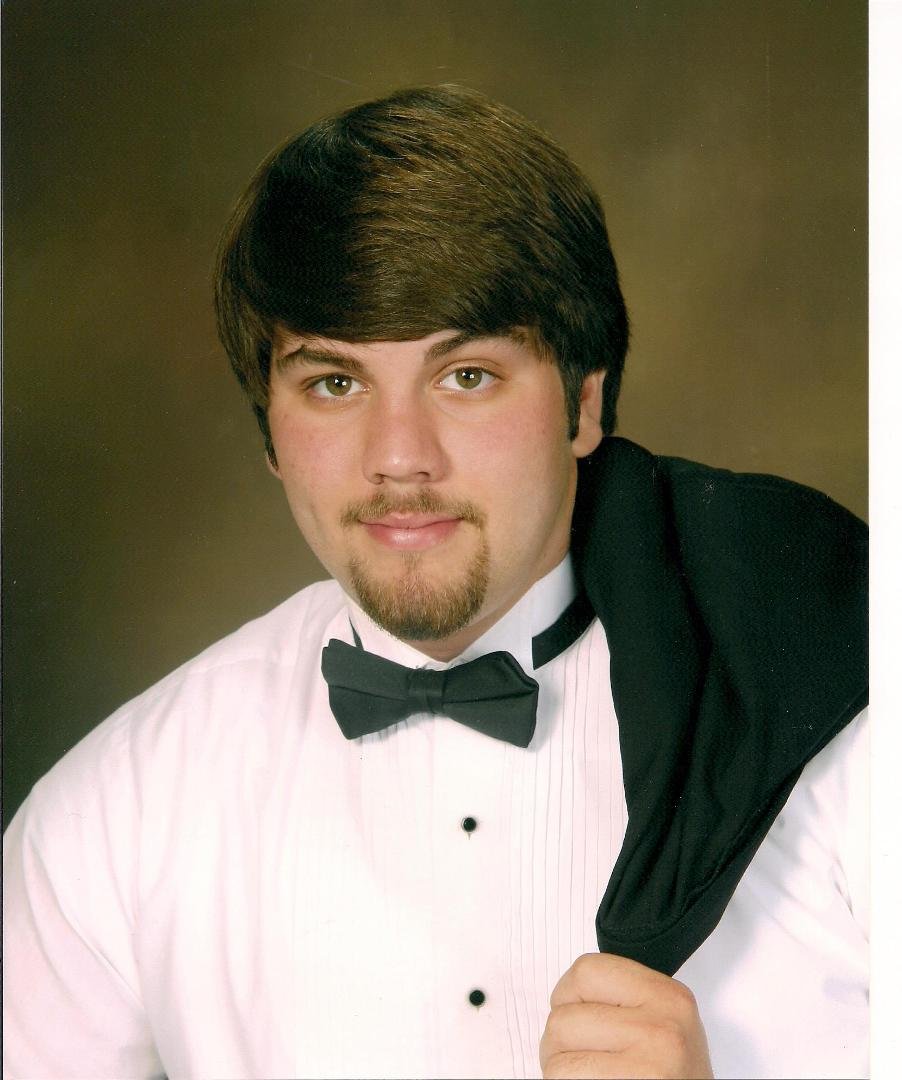 Kirk's graduation photo