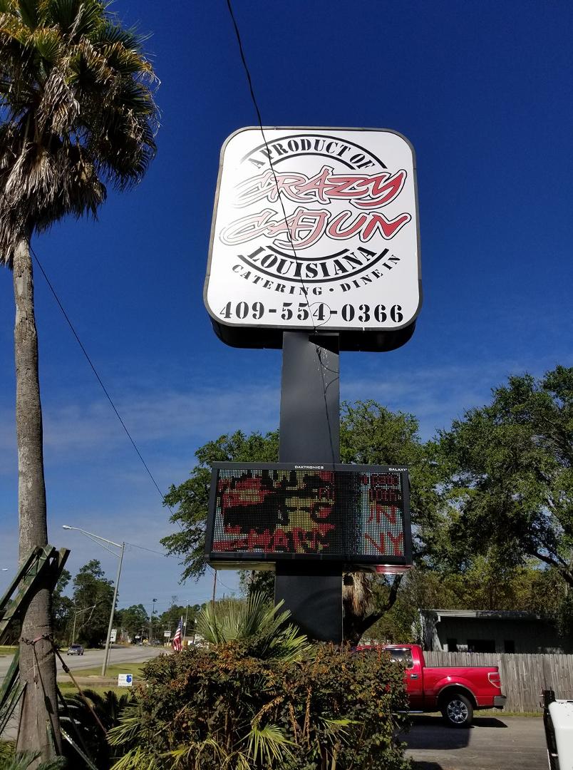 We went Crazy Cajun on 11th street, where Stavin Margins used to be, they have the best all around Cajun food in town.  TUESDAY NIGHT'S ALL YOU CAN EAT boiled shrimp  for 15.00, on Wednesday night's all you can eat catfish 