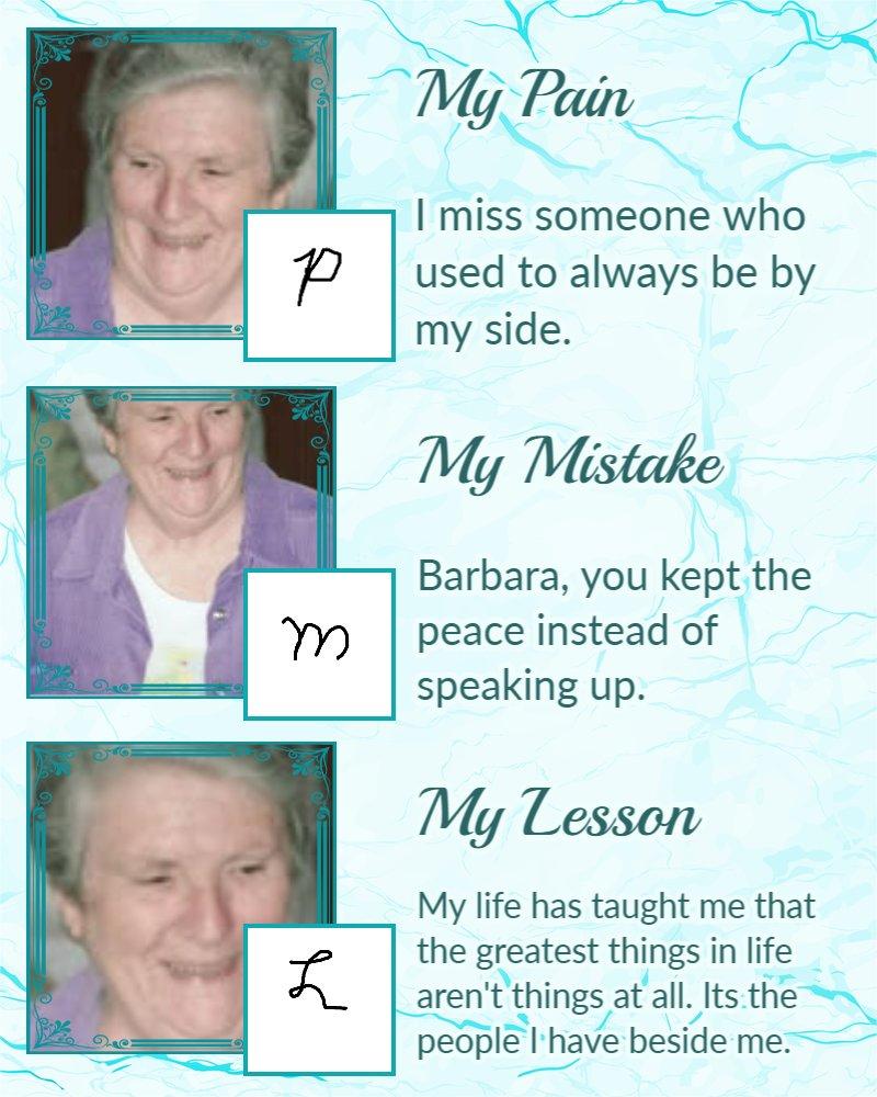 Draw a 'P', an 'M' and an 'L' To Reveal Your Pain, Your Mistake and Your Lesson