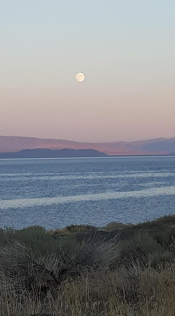 Last night from Separator, Pyramid Lake.